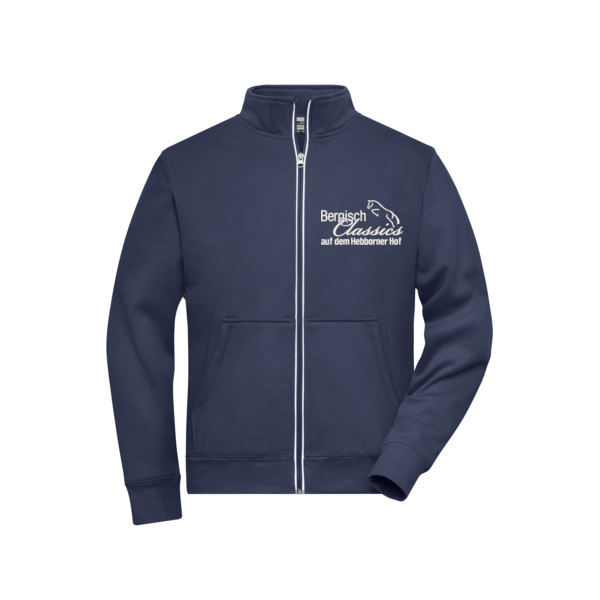 Bruststick White - Men's Doubleface Work Jacket - SOLID - Miniaturansicht