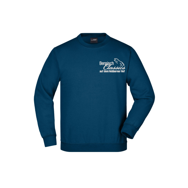 Bruststick White - Round-Sweat Heavy Junior Miniaturansicht