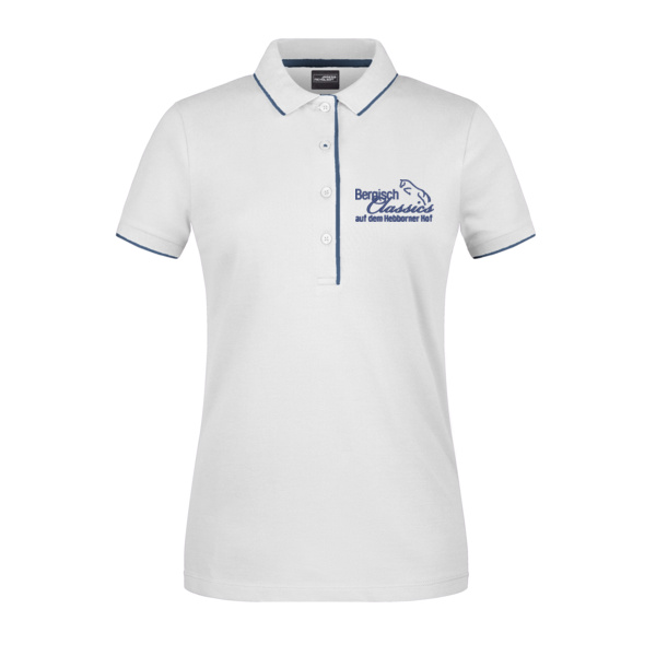 Bruststick Navy - Ladies' Polo Stripe Miniaturansicht