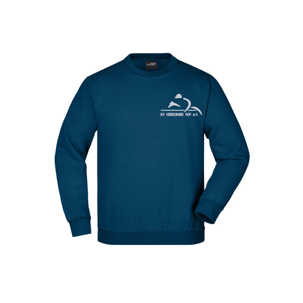 Bruststick White - Round-Sweat Heavy Junior Miniaturansicht