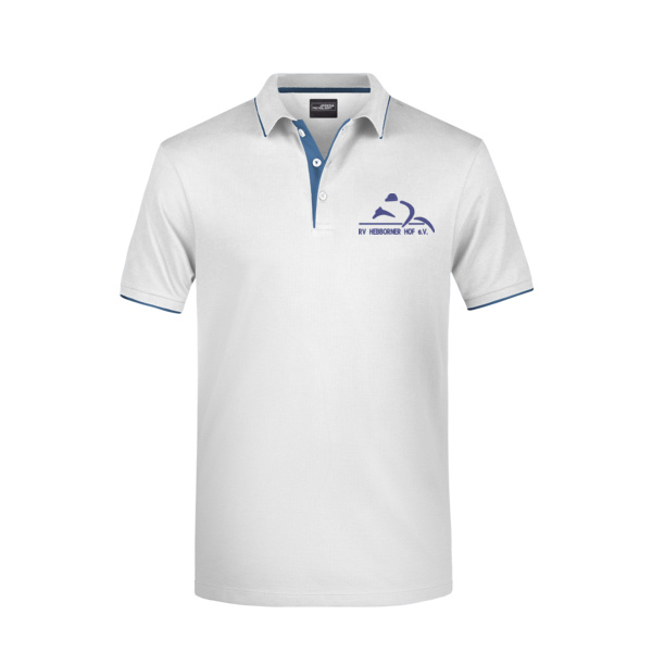 Bruststick Navy - Men's Polo Stripe Miniaturansicht