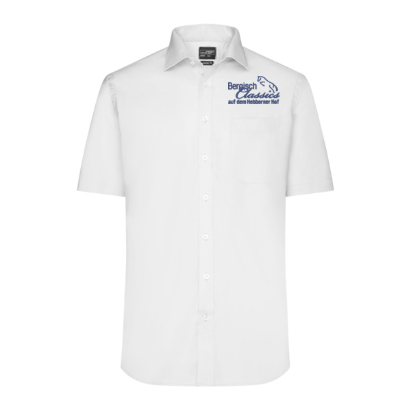 Bruststick - Men's Shirt Shortsleeve Micro-Twill Miniaturansicht
