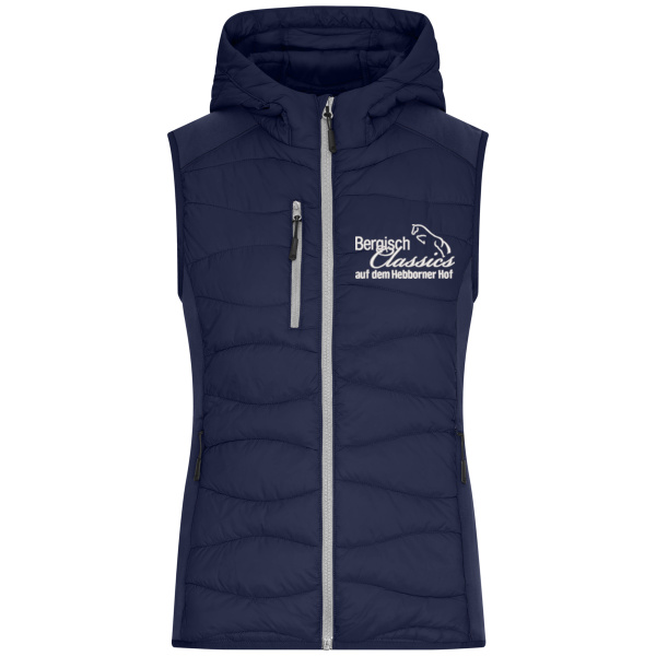 Bruststick White - Ladies' Hybrid Vest Miniaturansicht