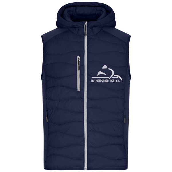 Bruststick White - Men's Hybrid Vest Miniaturansicht