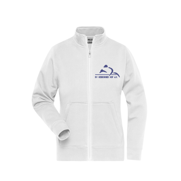 Bruststick Navy - Ladies' Doubleface Work Jacket -  SOLID - Miniaturansicht